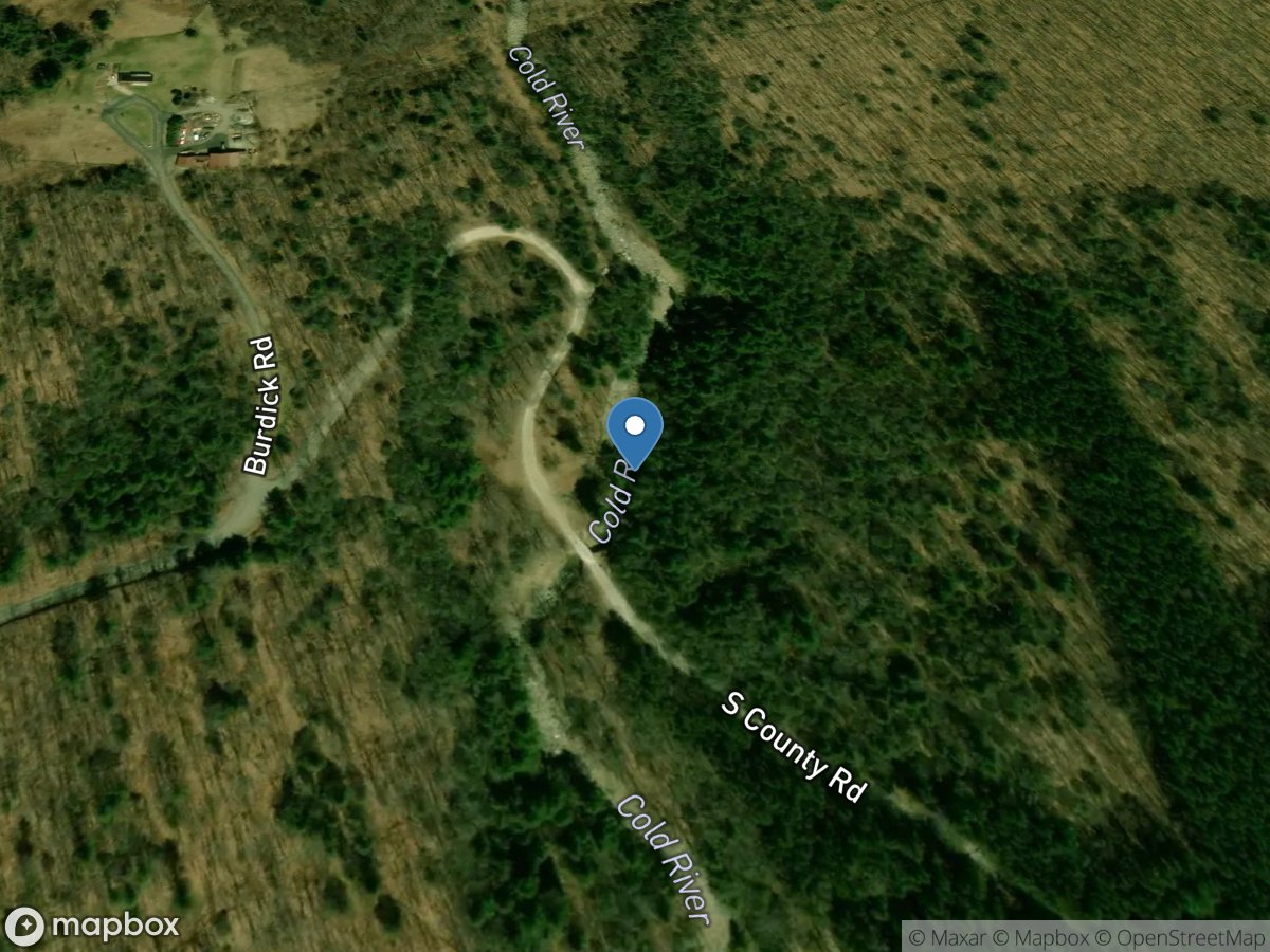 Cold River at Florida, MA location