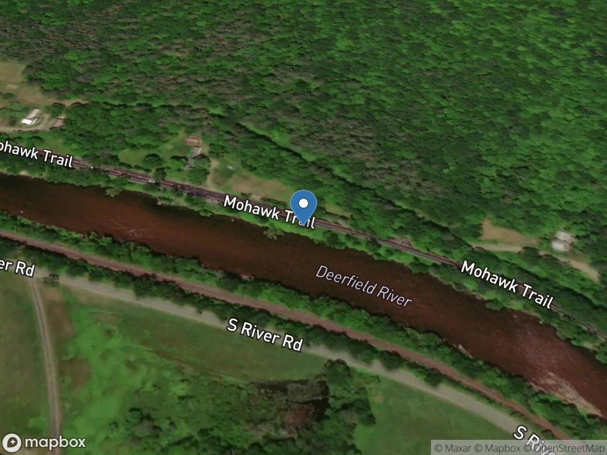 Deerfield River at Charlemont, MA location