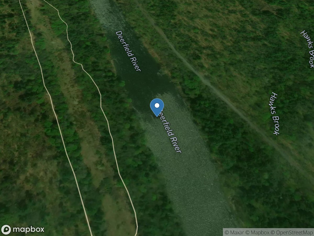 Deerfield River near West Deerfield, MA location