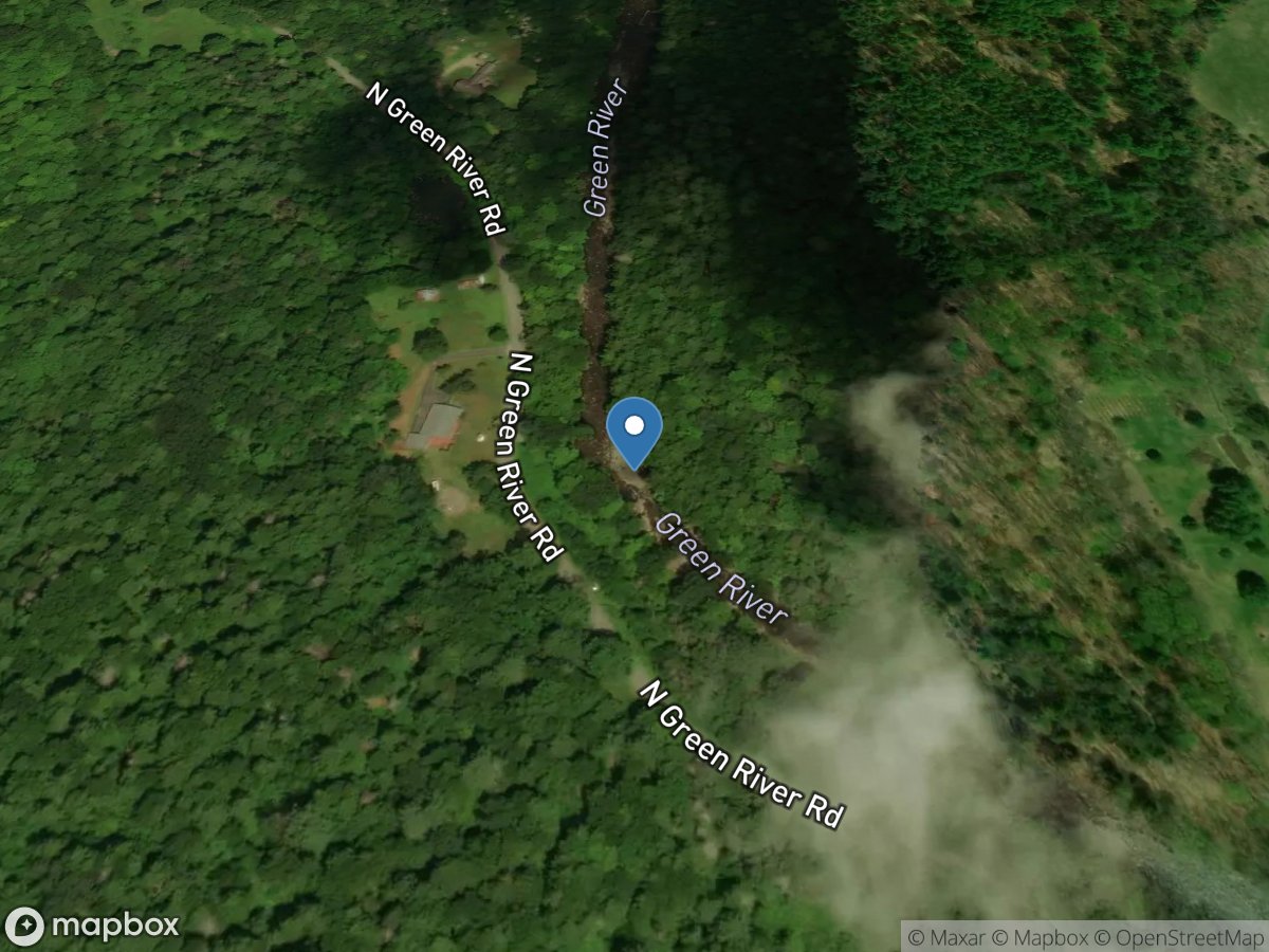 Green River near Colrain, MA location