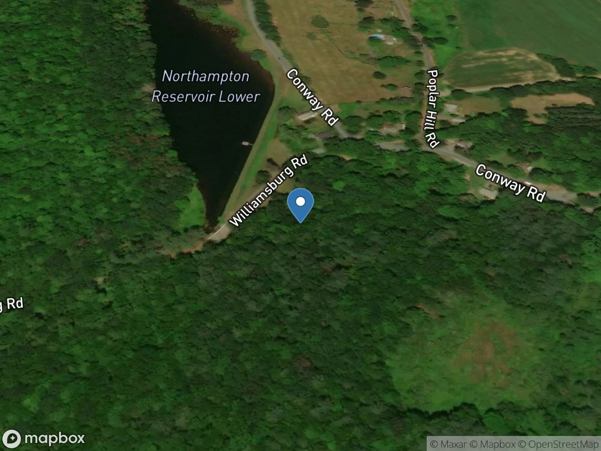 West Brook Reservior near Whately, MA location