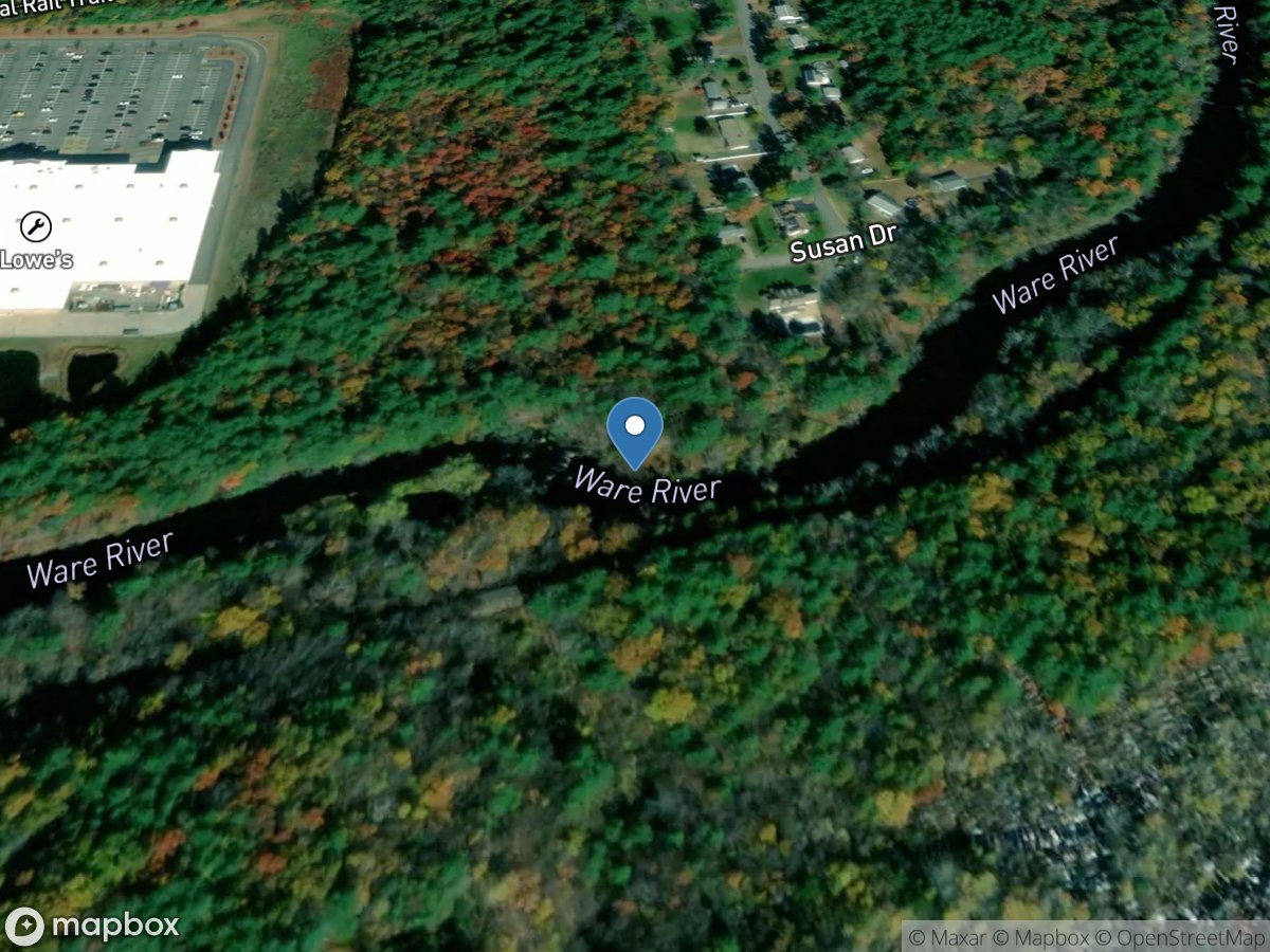 Ware River at Gibbs Crossing, MA location