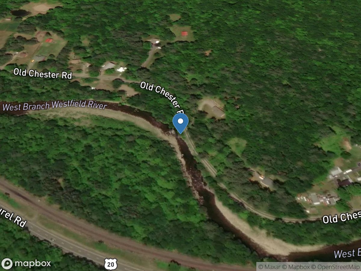 West Branch Westfield River at Huntington, MA location