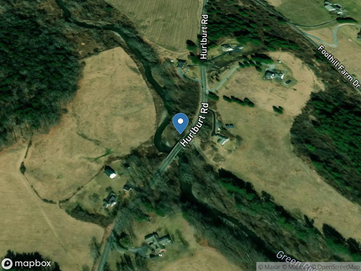 Green River near Great Barrington, MA location