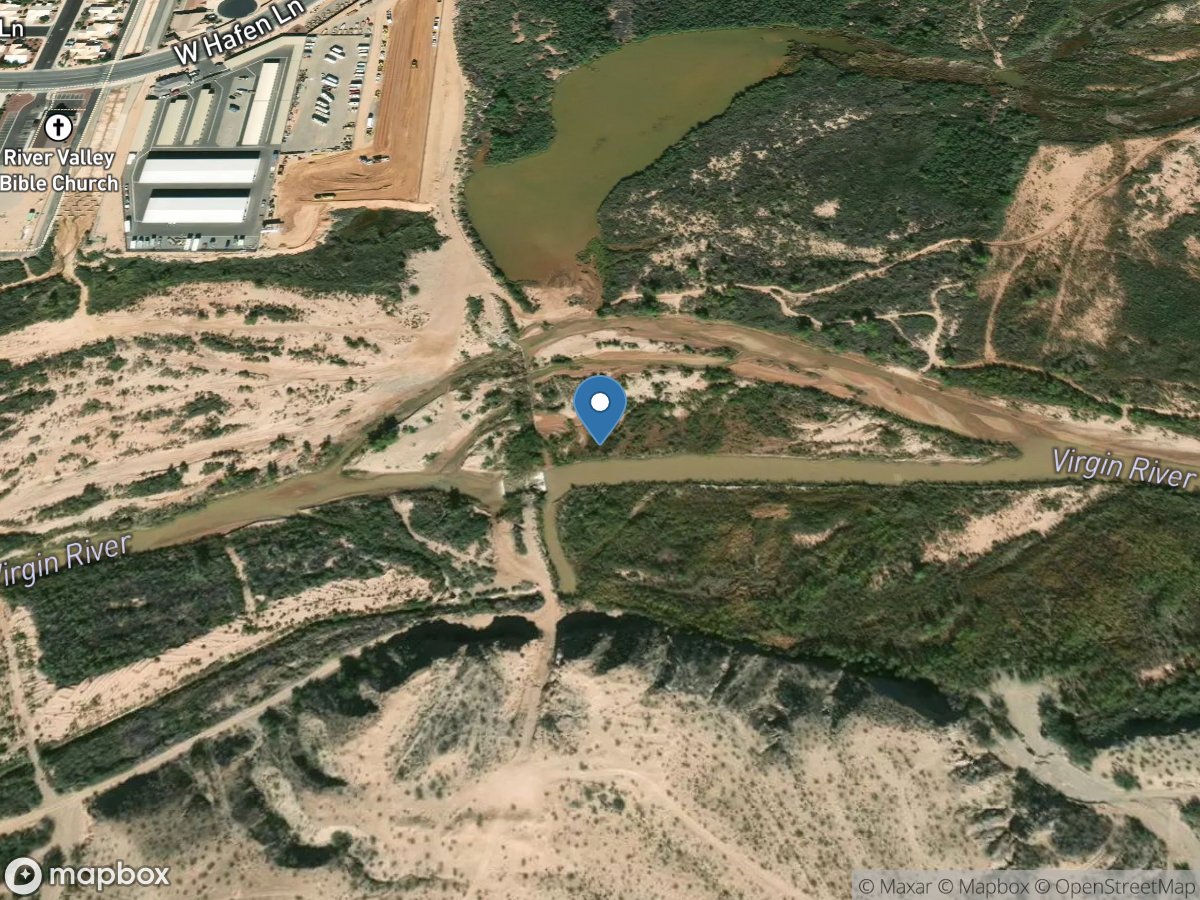 Virgin RV above Bunkerville DIV near Mesquite, NV location