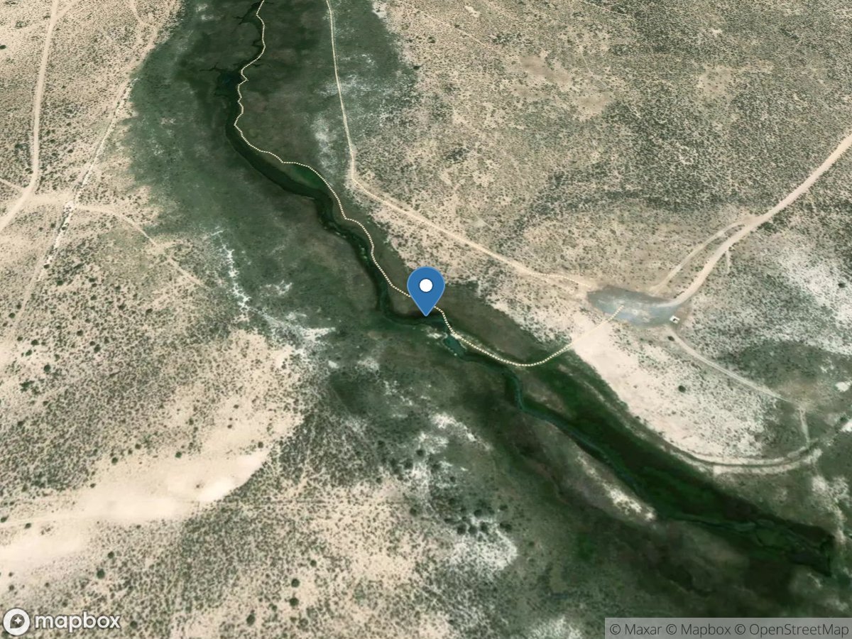 HOT Creek Near SUNNYSIDE, NV location