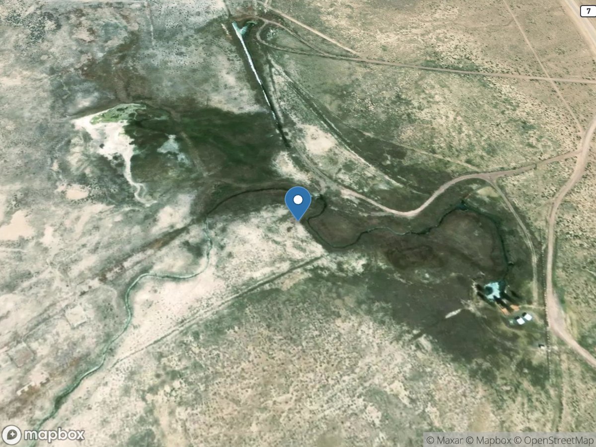 Big Warm Spgs near Duckwater, NV location