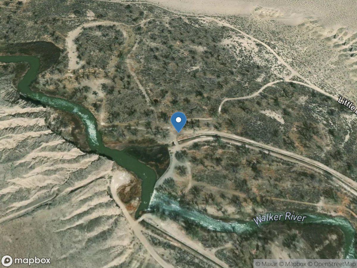 Canal NO 2 above Little DAM near Schurz, NV location