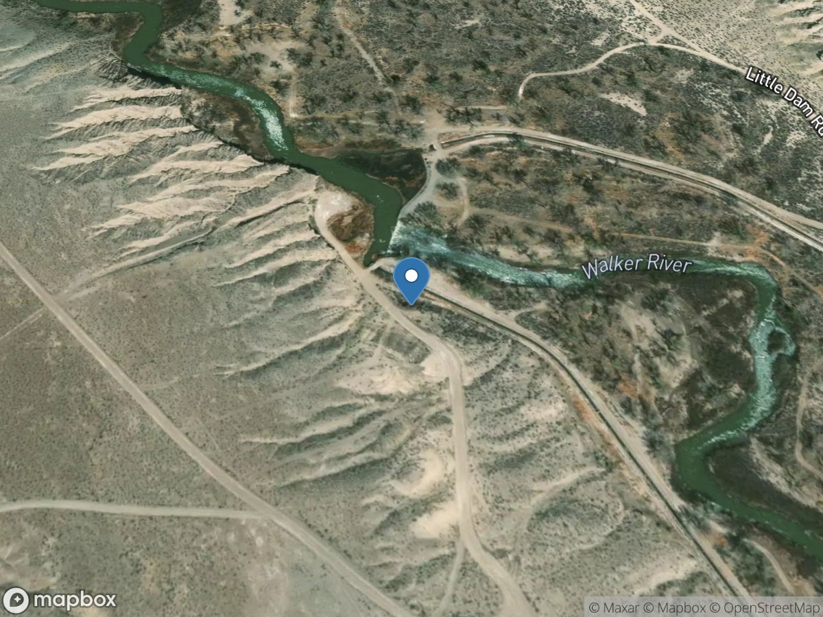 Canal NO 1 below Little DAM near Schurz, NV location