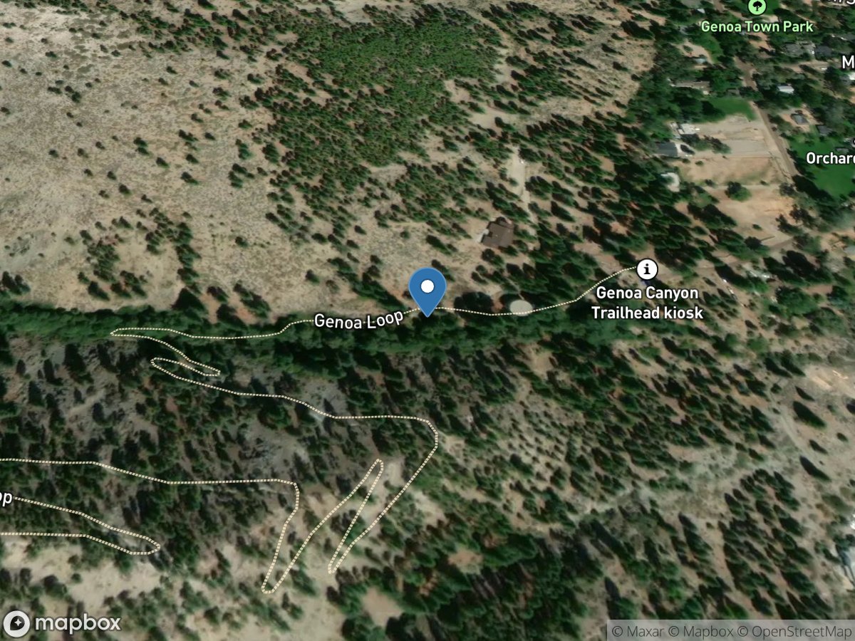 Genoa Cyn Creek at Genoa, NV location