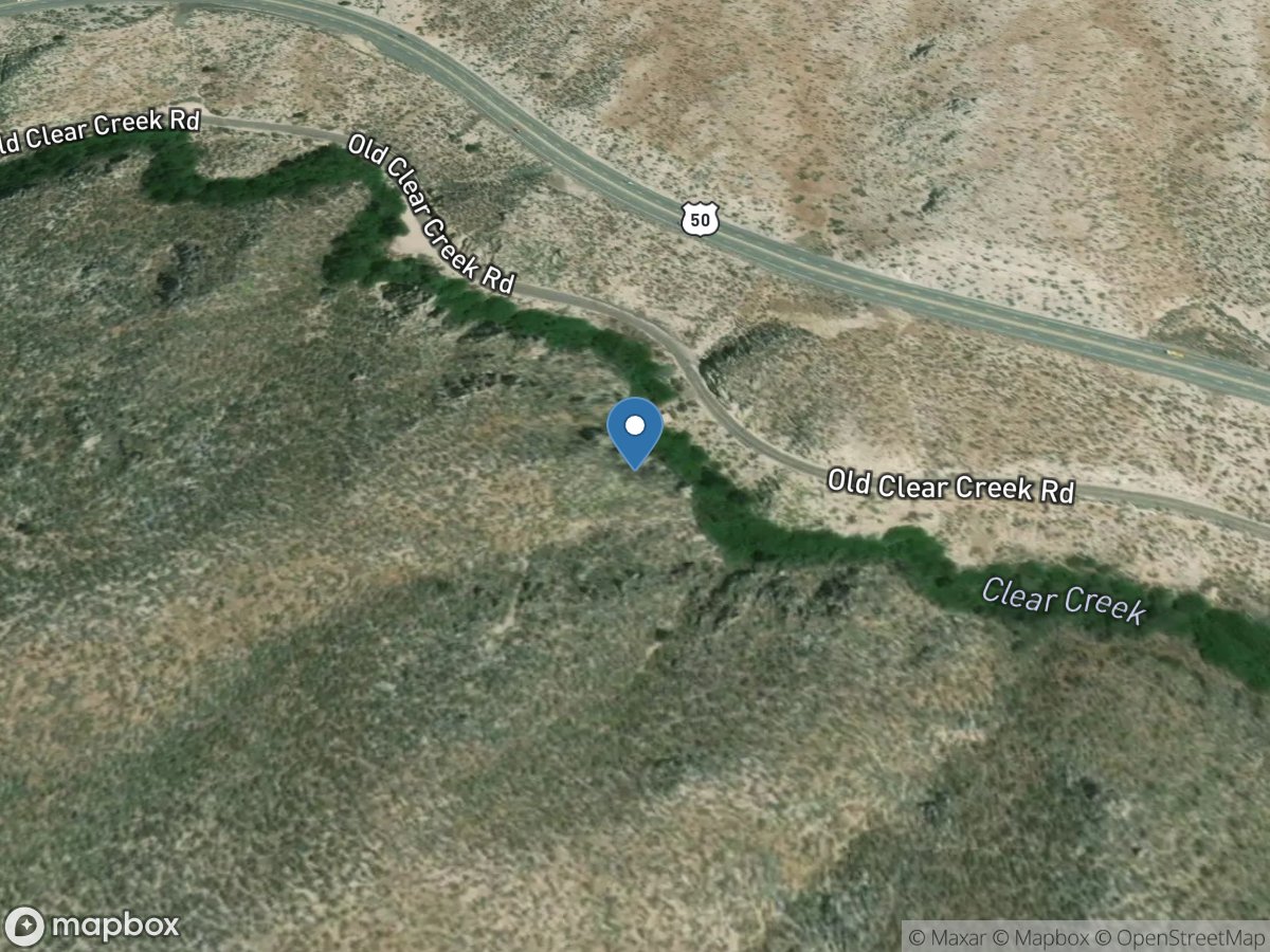 Clear Creek near Carson City, NV location