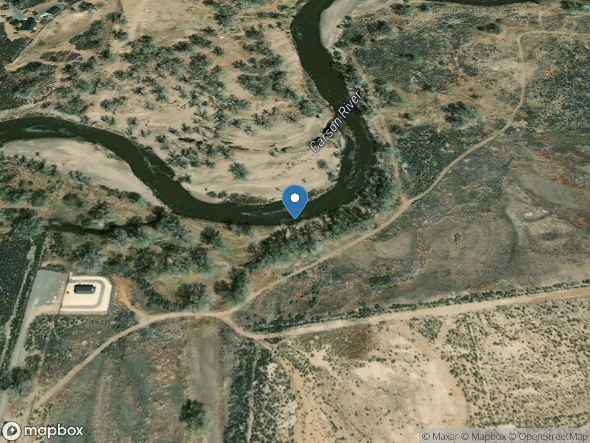 CARSON River Above SIXMILE CYN Creek Below DAYTON, NV location