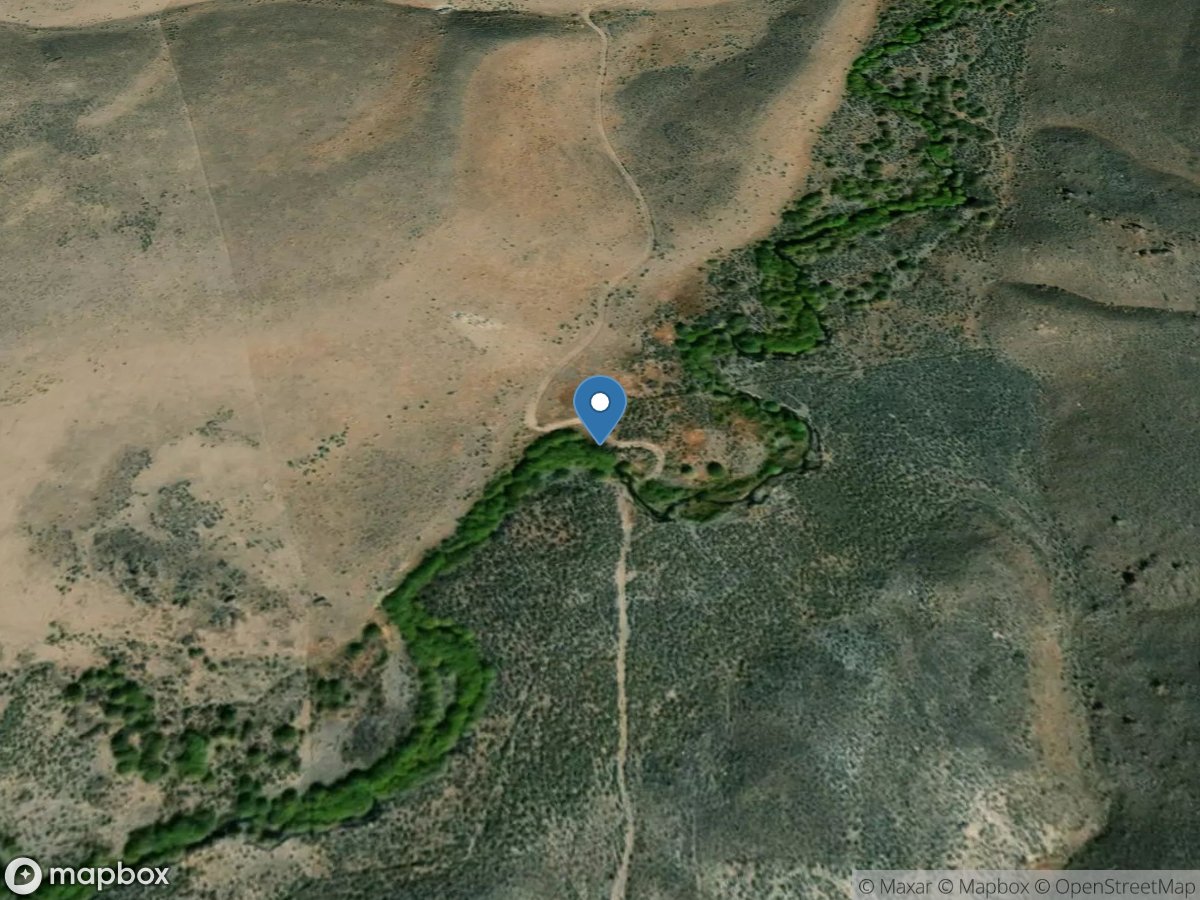 Hanks Creek at Marys RV Ranch Road near Deeth, NV location