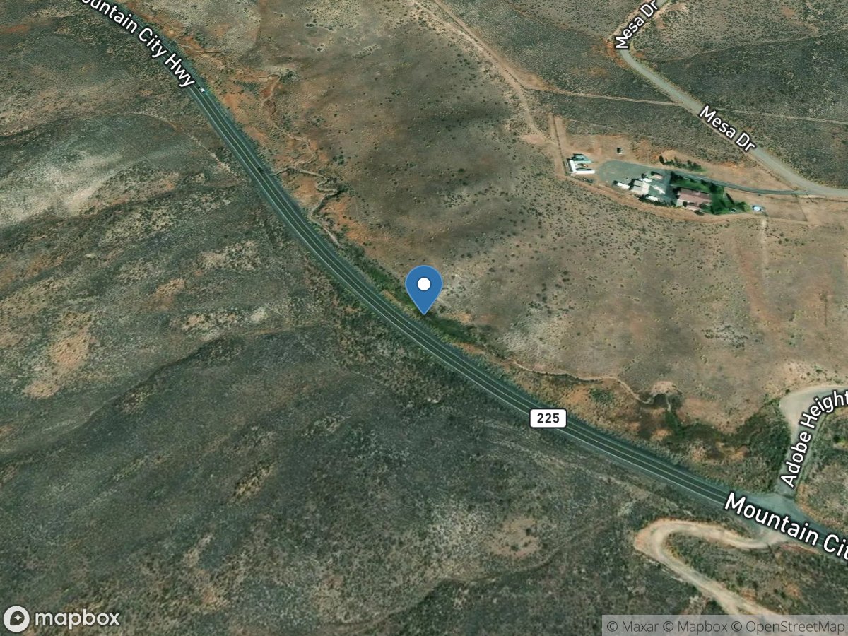 E ADOBE Creek Near ELKO, NV location