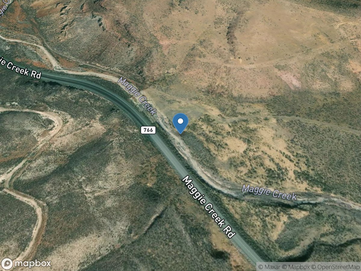 MAGGIE Creek At MAGGIE Creek CYN Near CARLIN, NV location