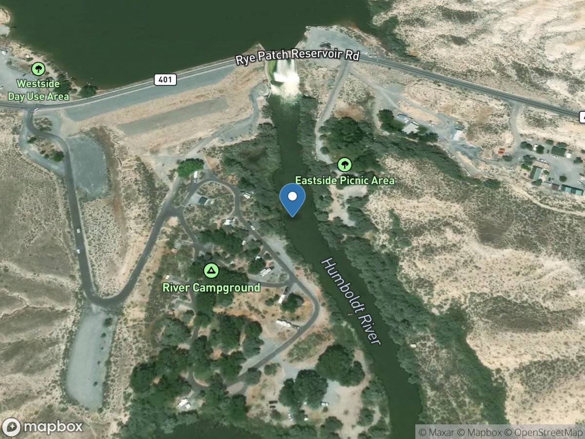 Humboldt RV near Rye Patch, NV location