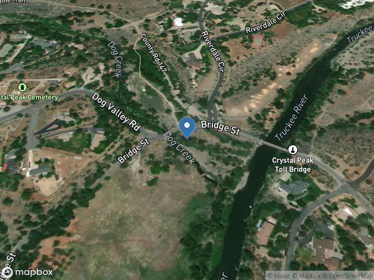 Dog Creek at Verdi, NV location