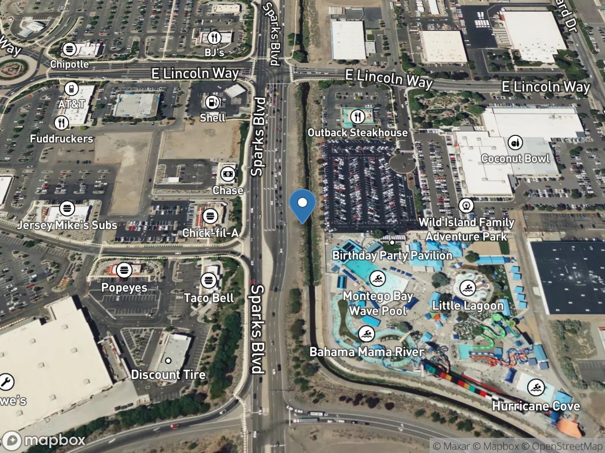 N Truckee Drain near Big Fish Drive near Sparks, NV location