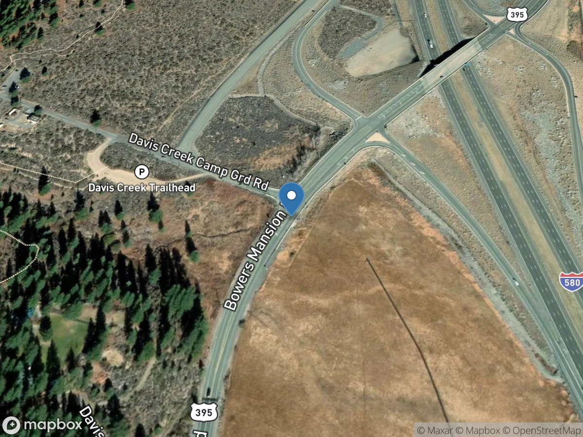 DAVIS Creek At DAVIS Creek CMPGRD Road Near WASHOE CITY, NV location