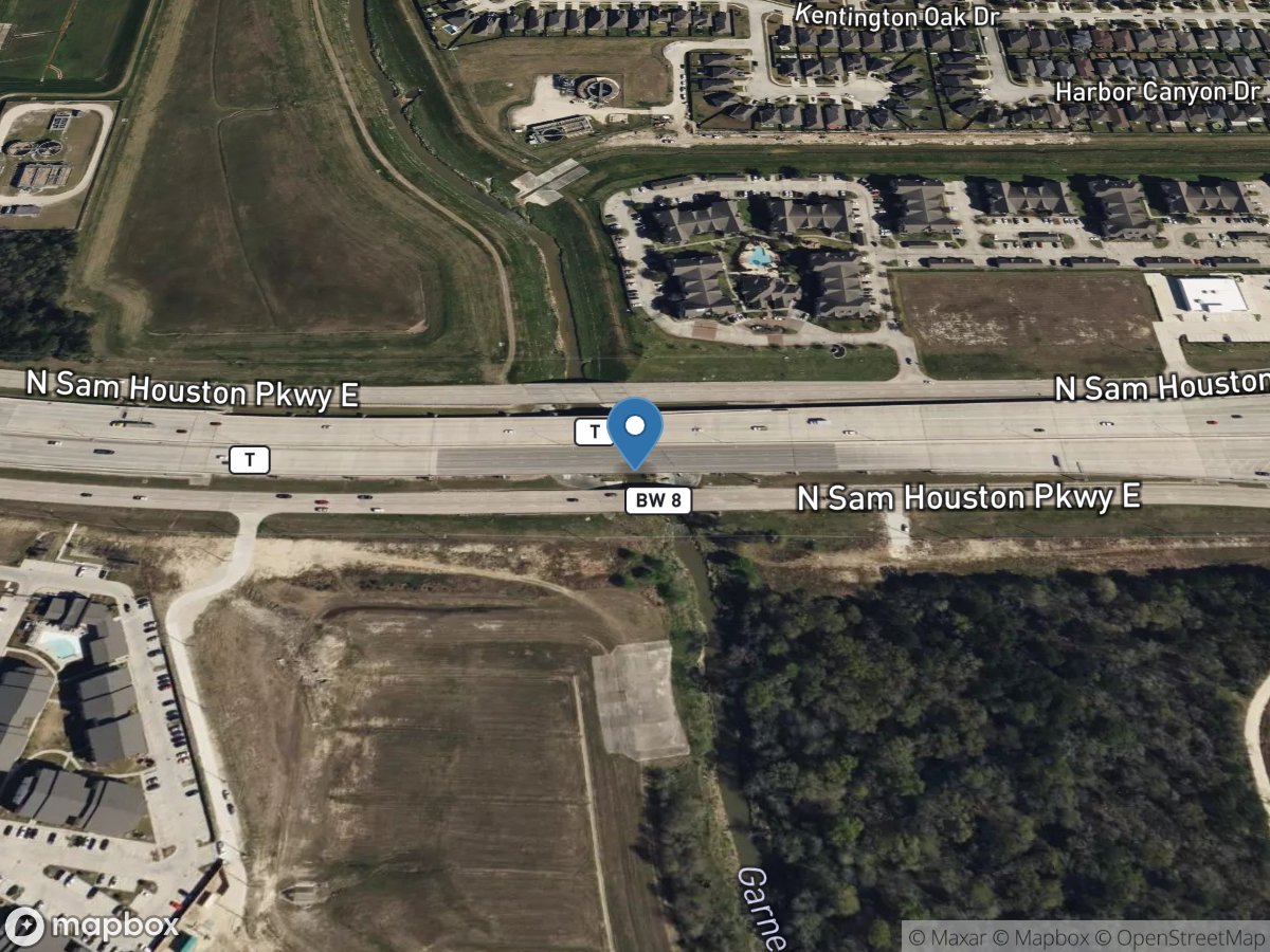 Garners Bayou near Humble, TX location