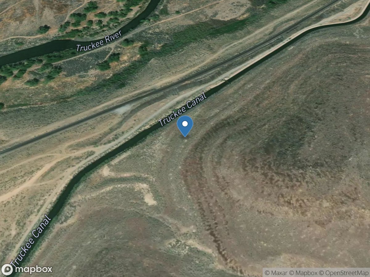 Truckee Canal near Wadsworth, NV location