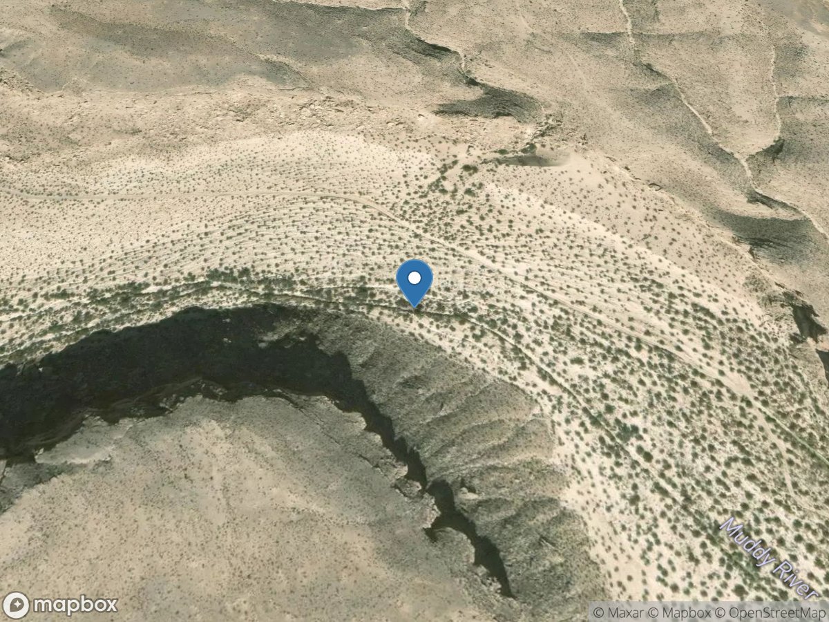 Pahranagat Wash above Arrow Canyon near Moapa, NV location