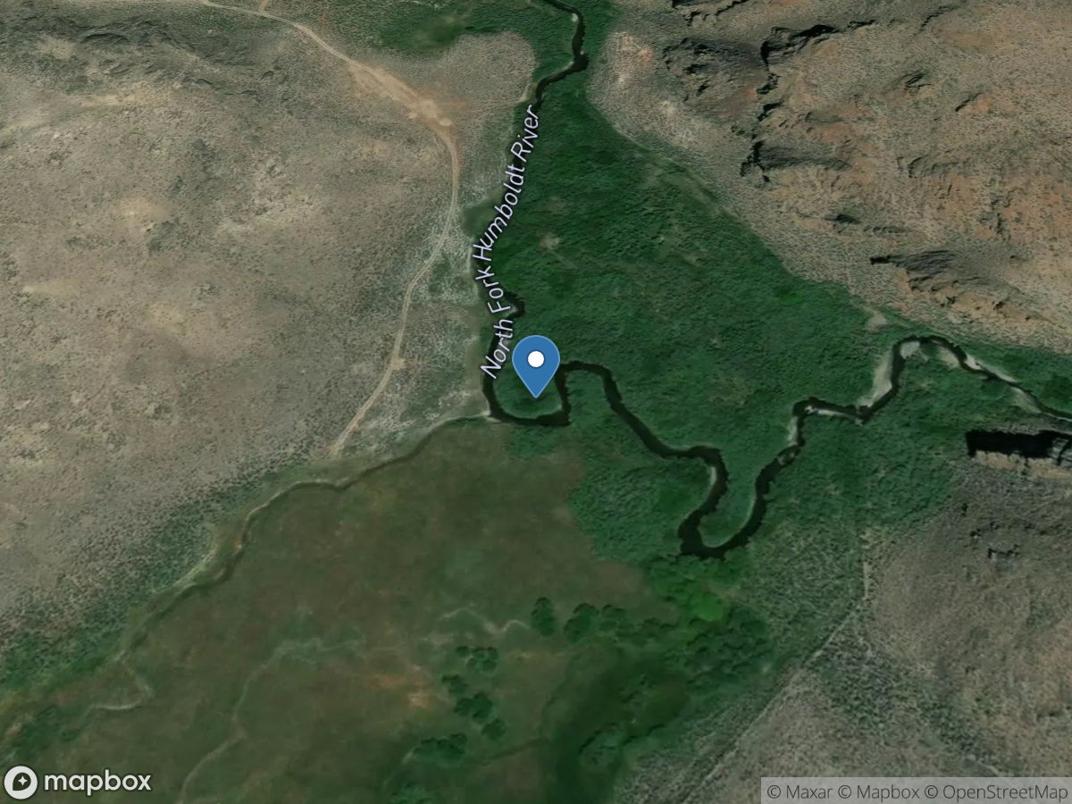 Seepage Nf02.5-N Fork Humboldt RV above Conf Mahala Ck location