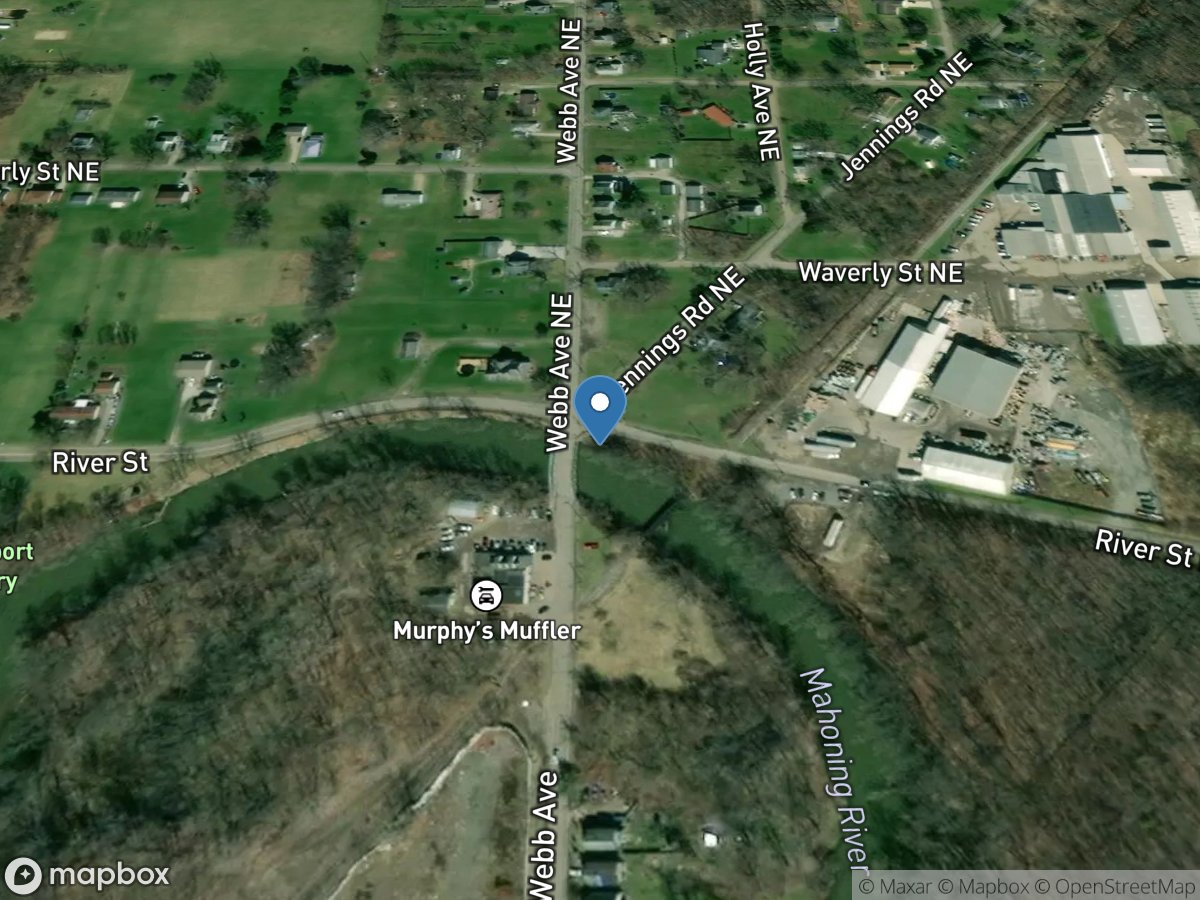 Mahoning River at Alliance OH location