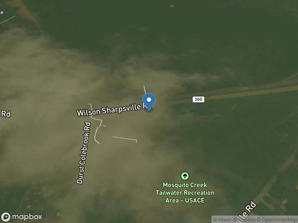 Mosquito Creek bl Mosquito Creek Dam near Cortland OH location