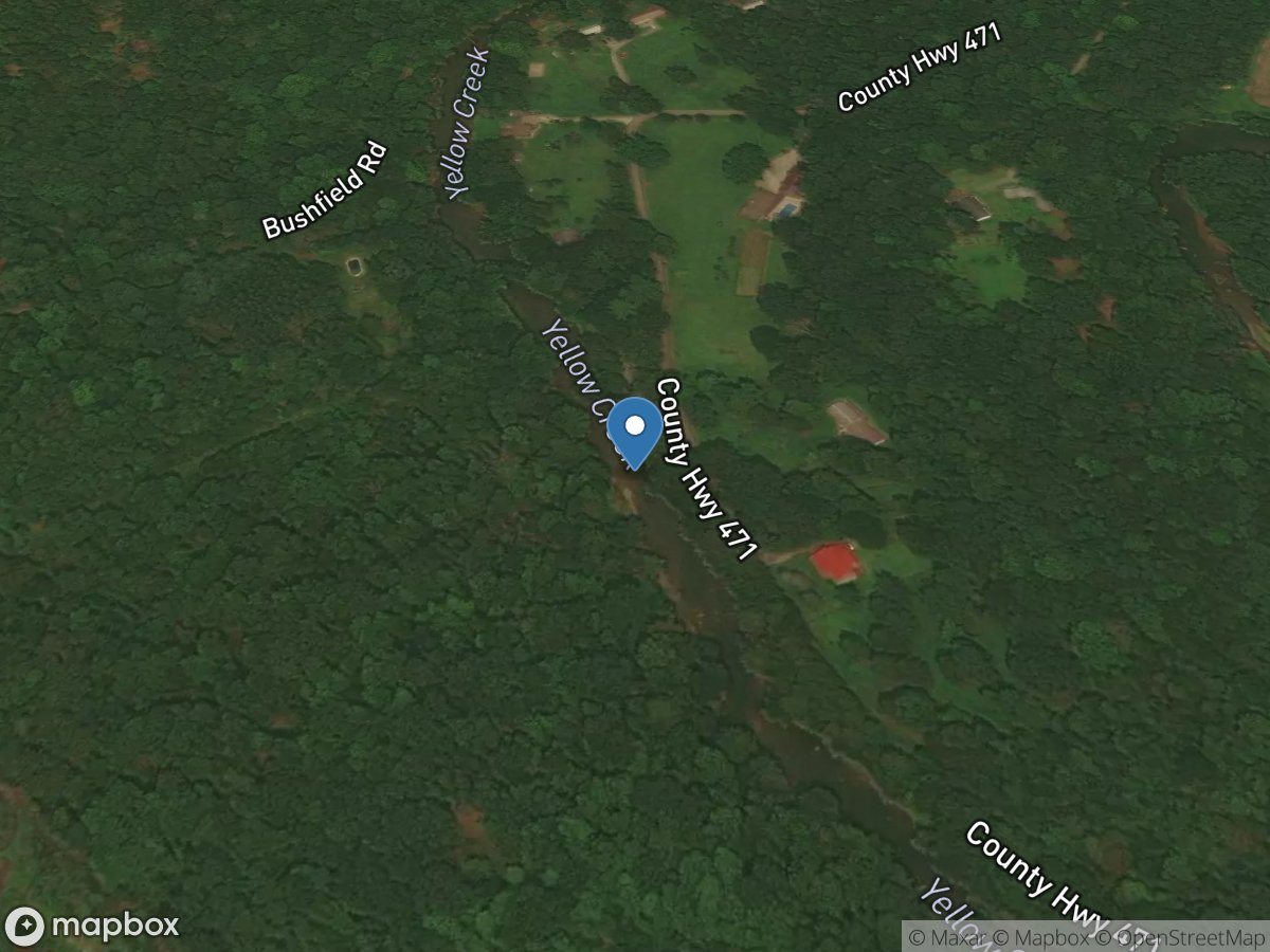 Yellow Creek near Hammondsville OH location