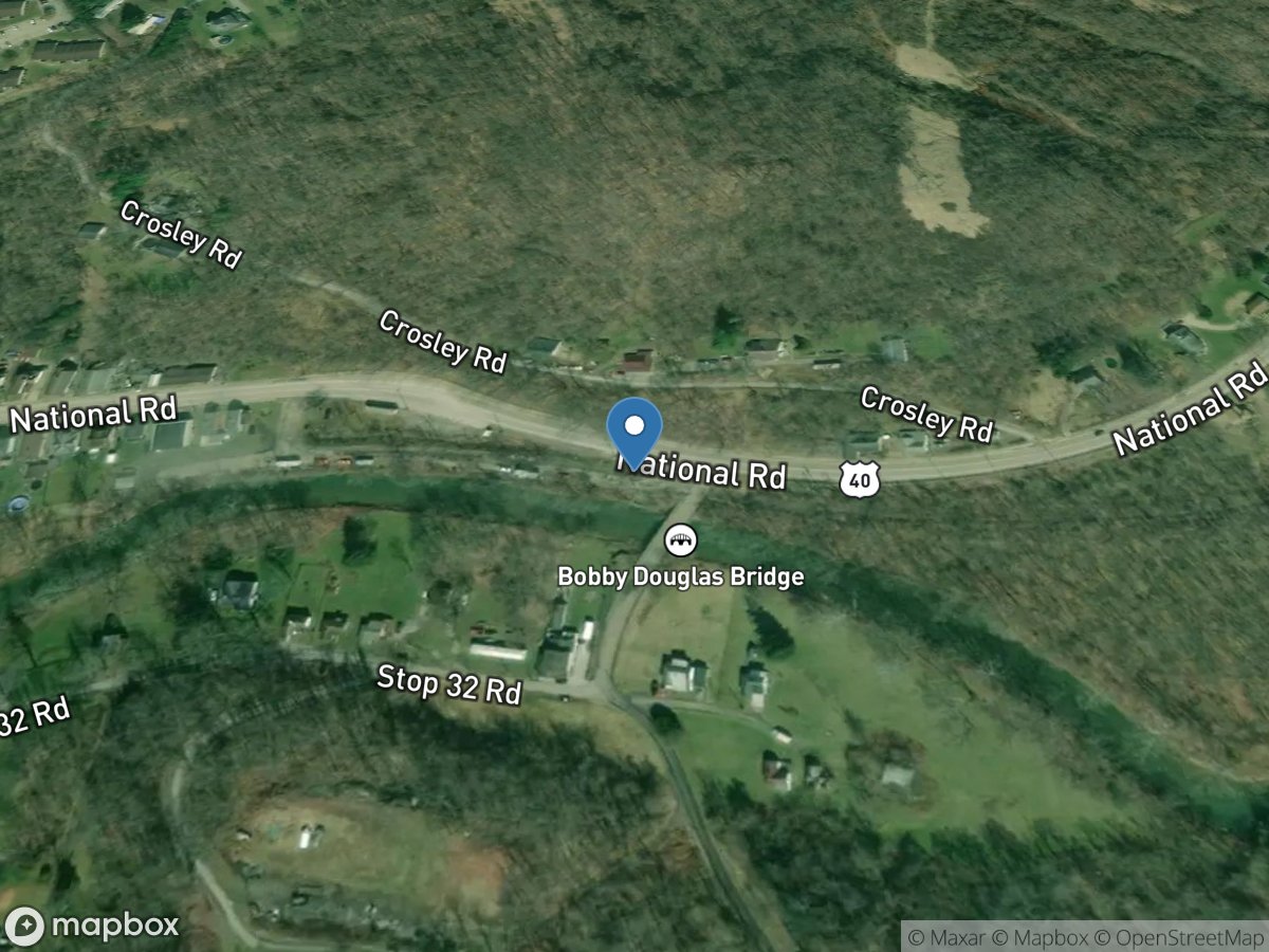 Wheeling Creek below Blaine OH location