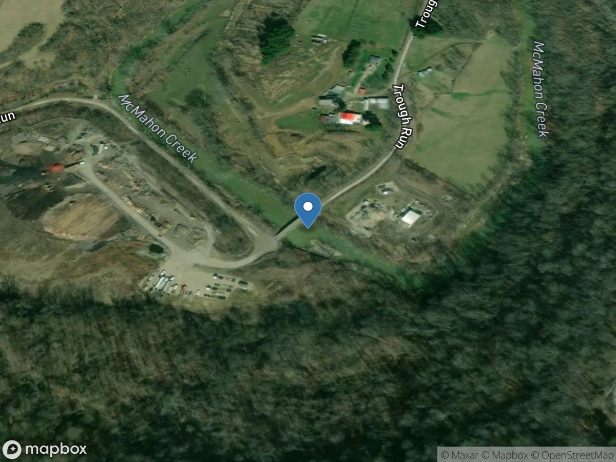 McMahon Creek above Bellaire OH location