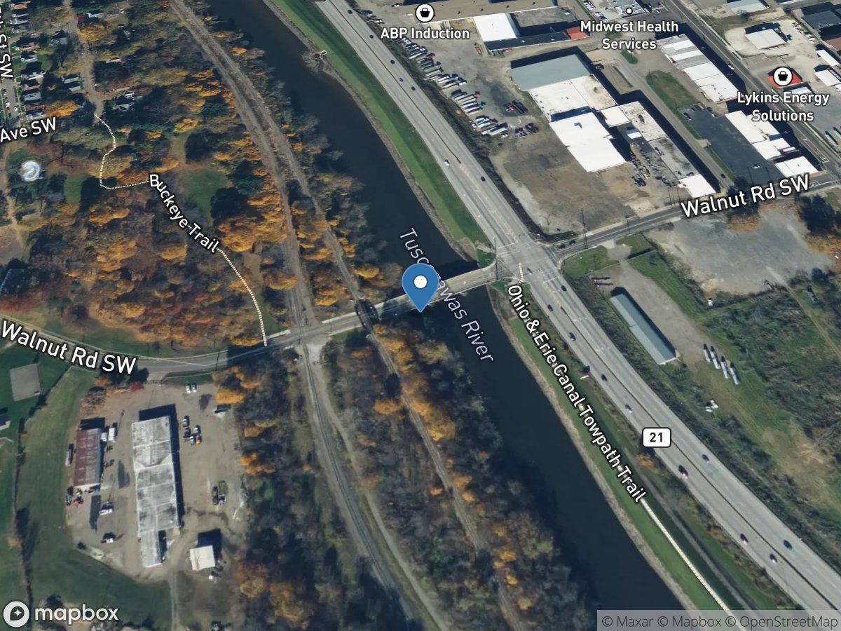 Tuscarawas River at Massillon OH location