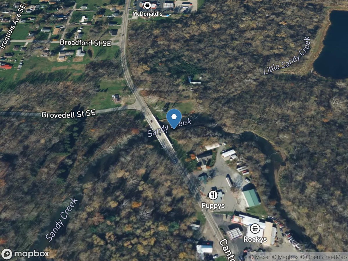 Sandy Creek at Waynesburg OH location