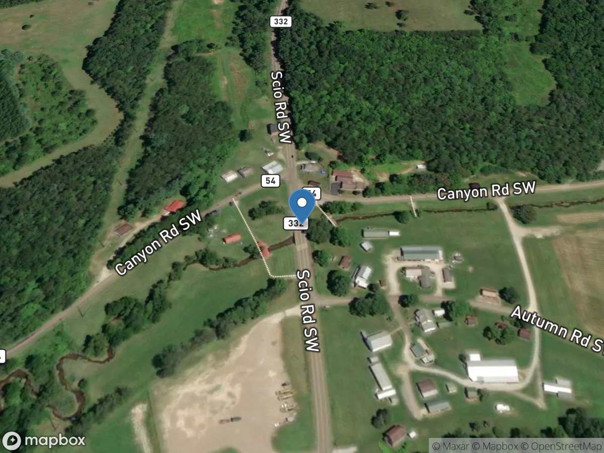 North Fork McGuire Creek near Carrollton OH location