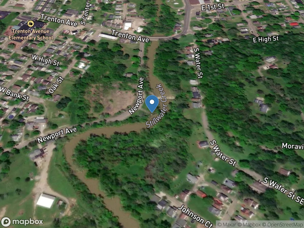 Stillwater Creek at Uhrichsville OH location