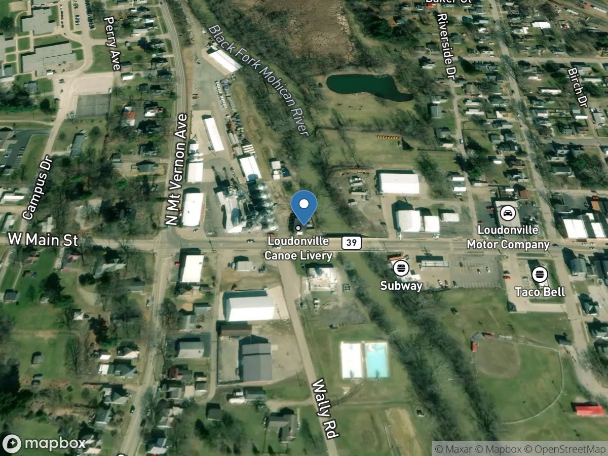 Black Fork at Loudonville OH location