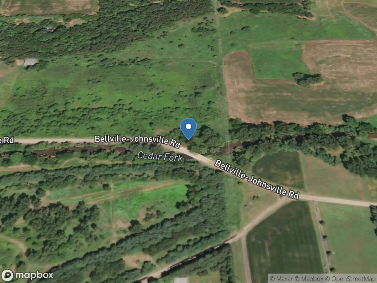 Cedar Fork near Bellville OH location