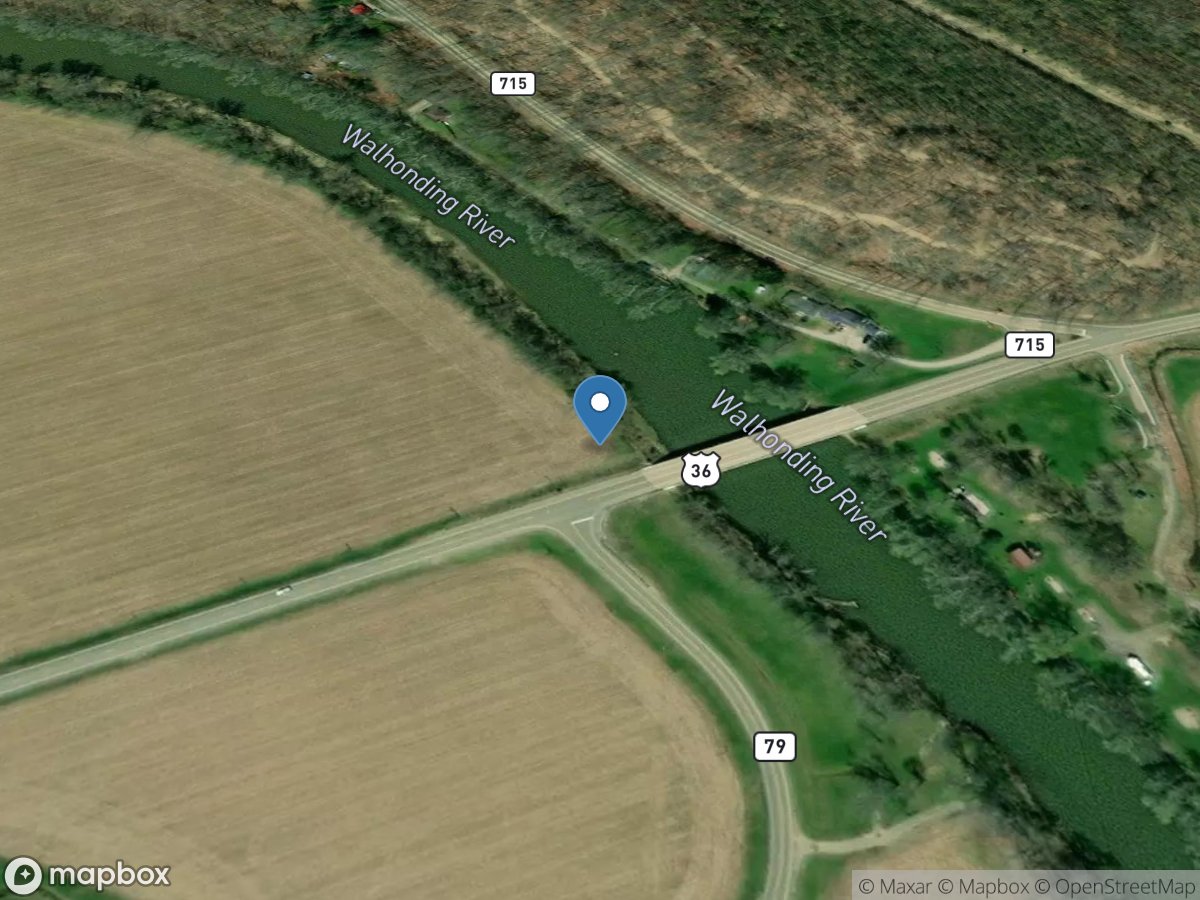 Walhonding River below Mohawk Dam at Nellie OH location