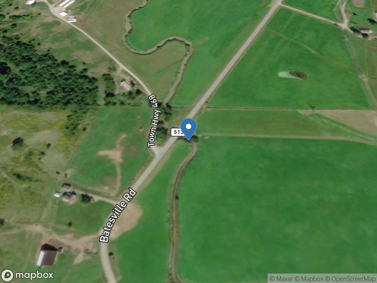 South Fork above Senecaville Lake OH location