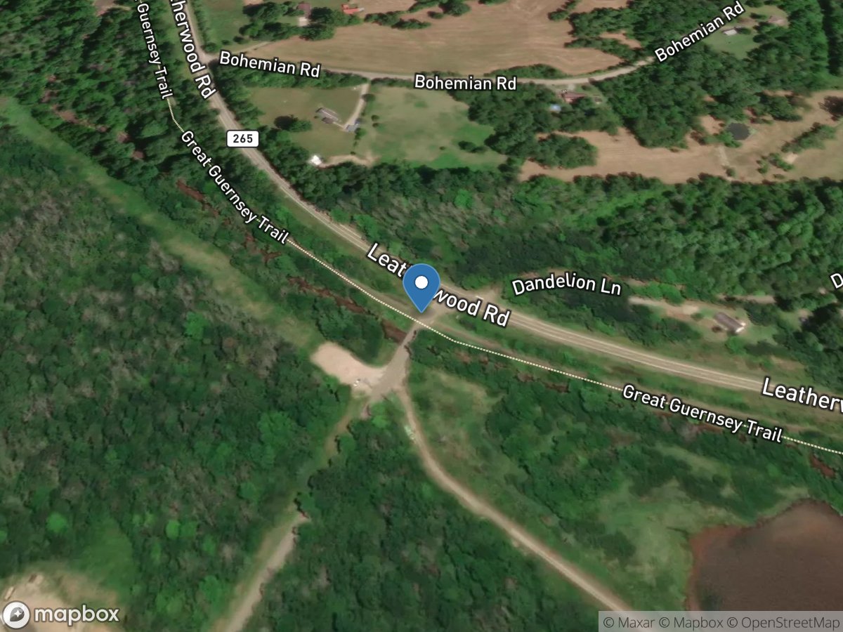 Leatherwood Creek near Kipling OH location