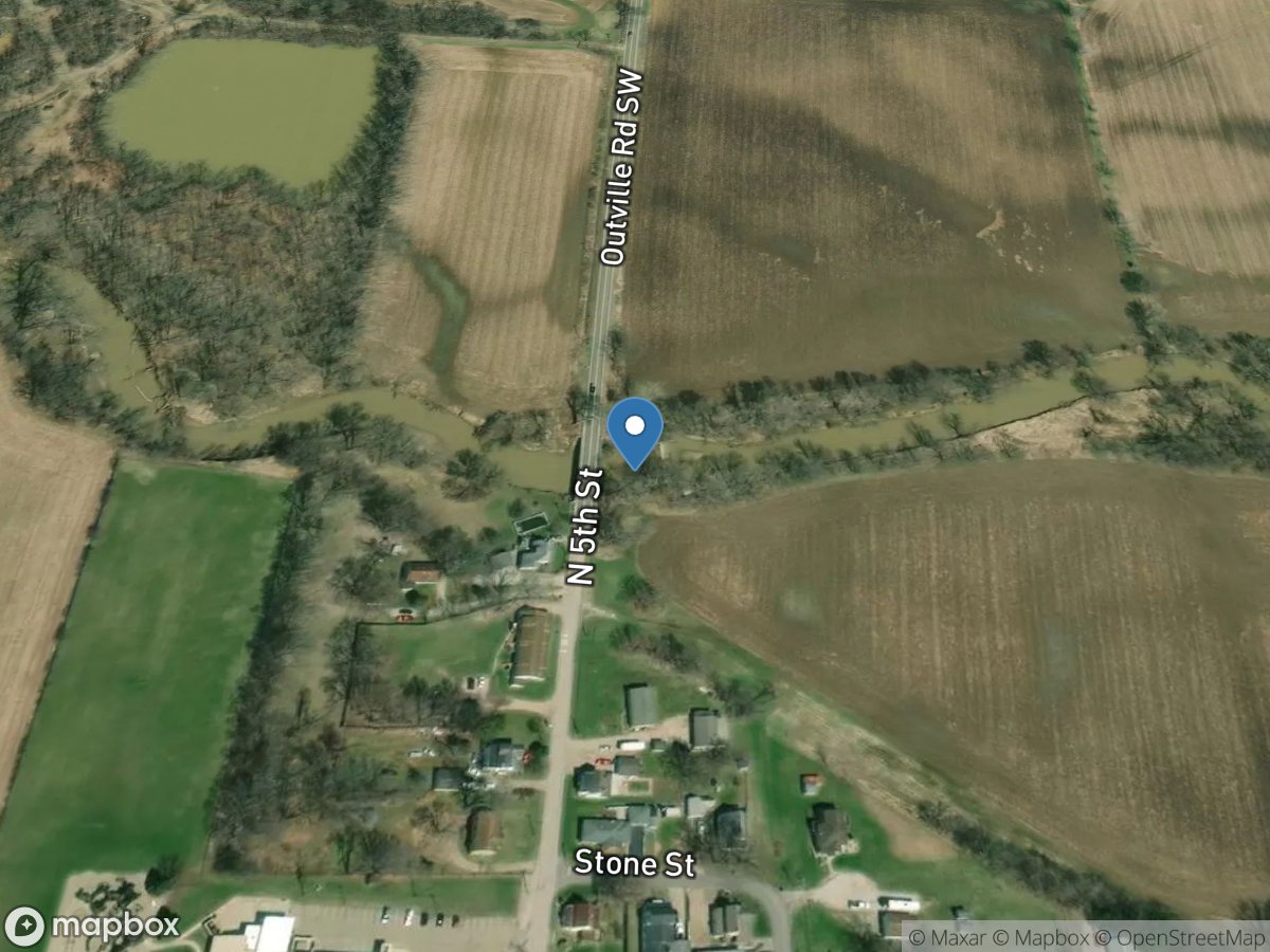 South Fork Licking River at Kirkersville OH location