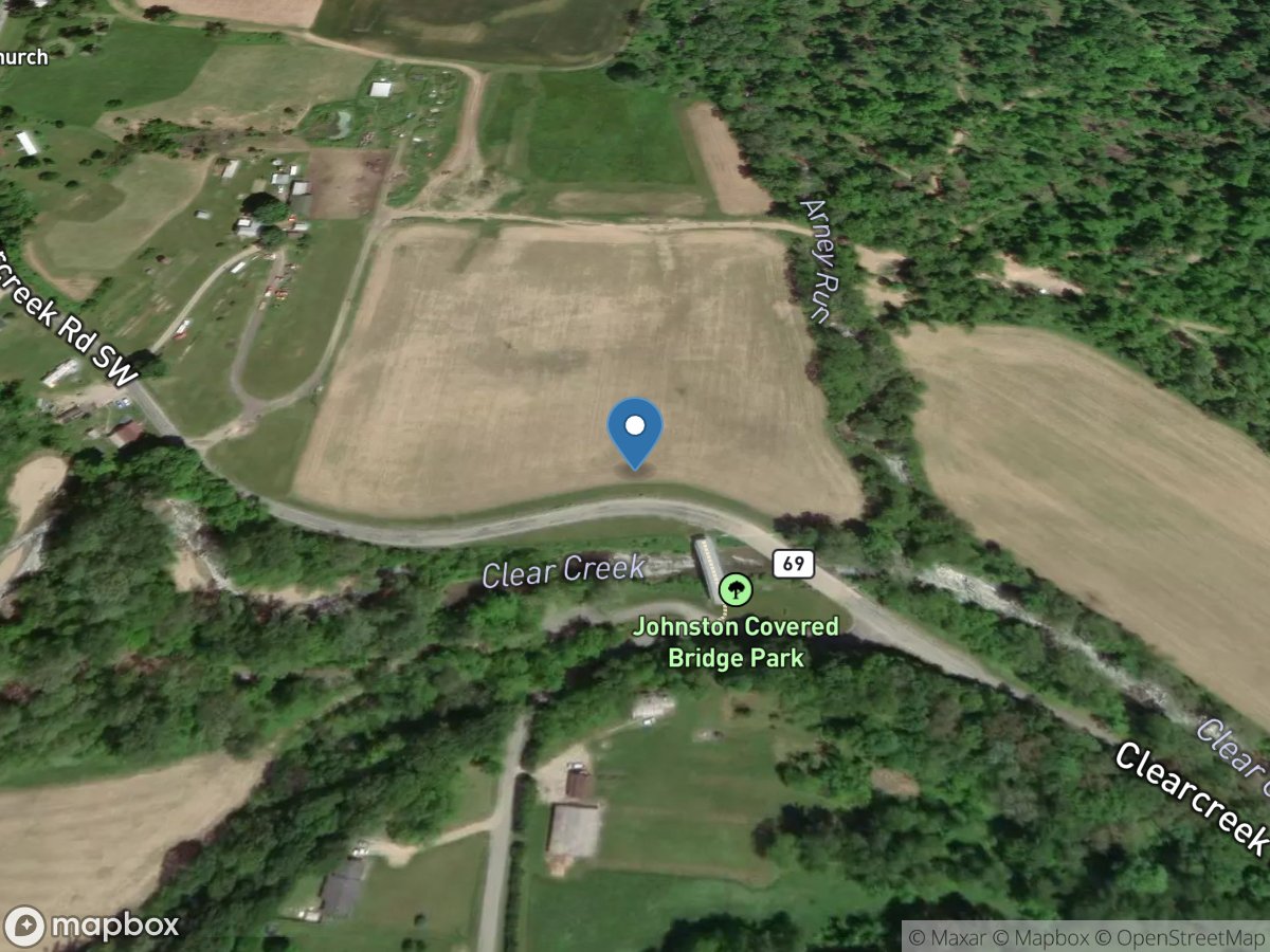 Clear Creek below Clearport OH location