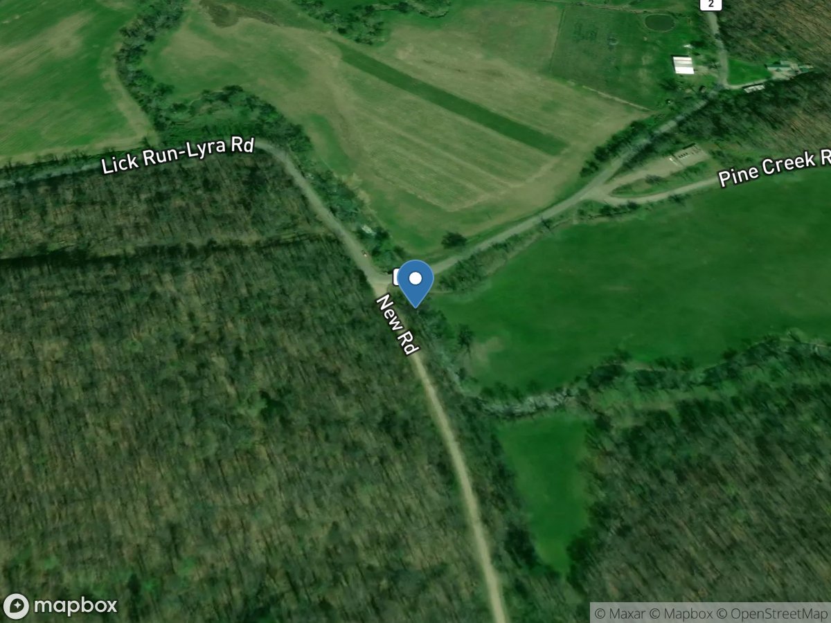 Pine Creek near South Webster OH location