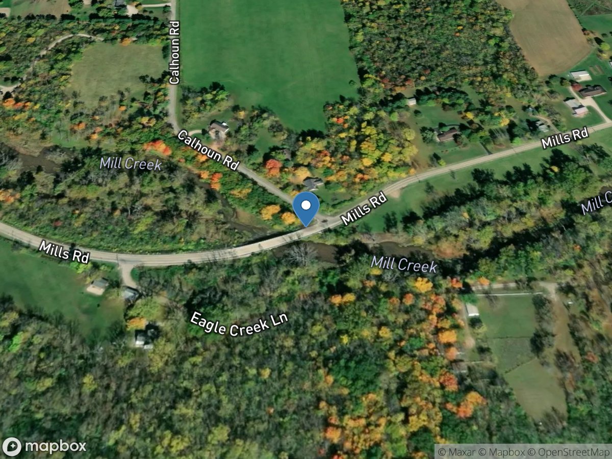 Mill Creek near Bellepoint OH location