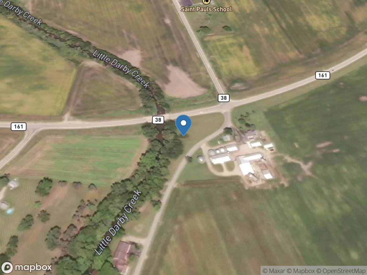 Little Darby Creek at Chuckery OH location