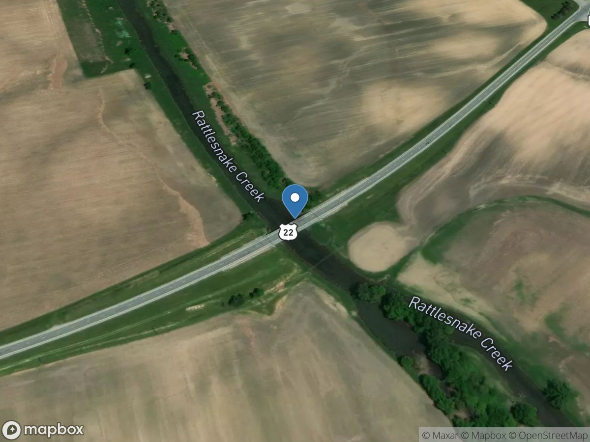 Rattlesnake Creek at Glendon OH location