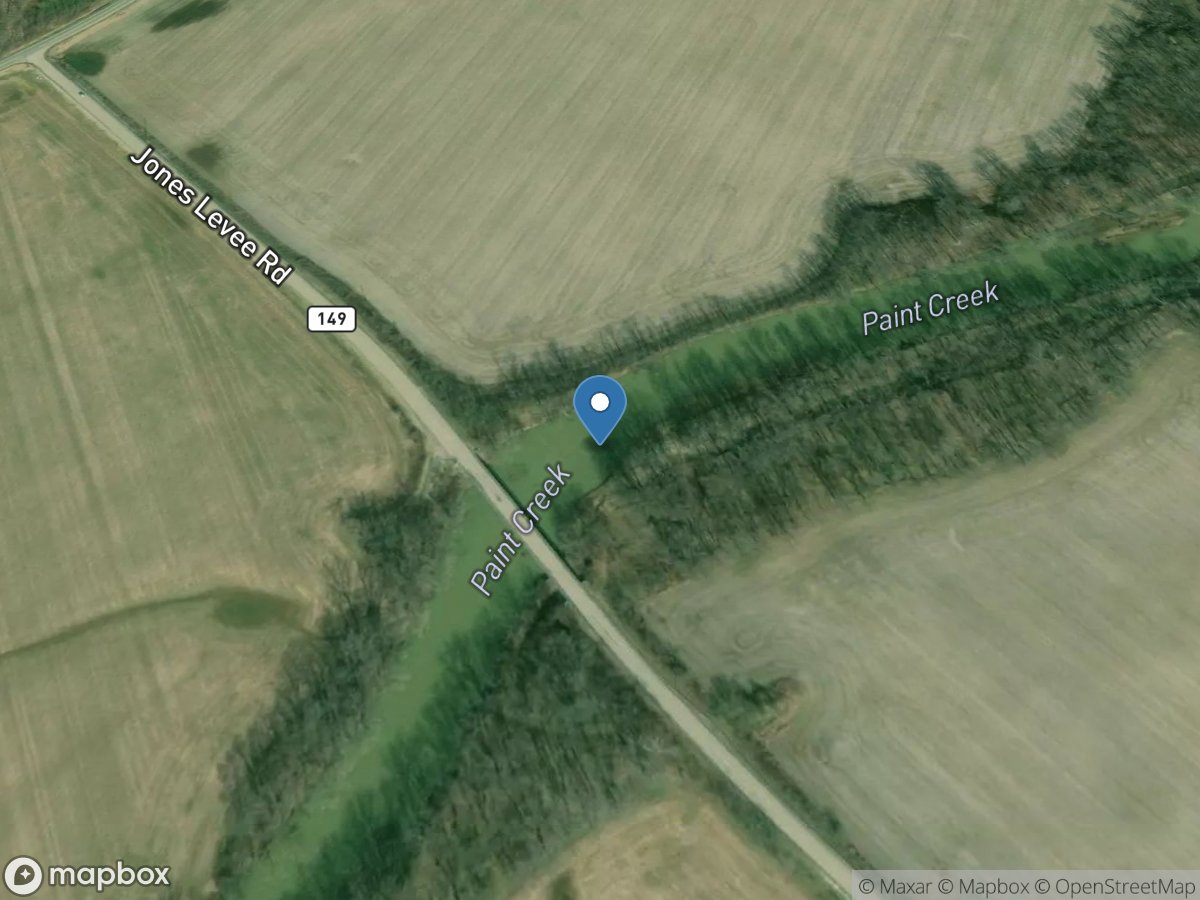 Paint Creek near Bourneville OH location