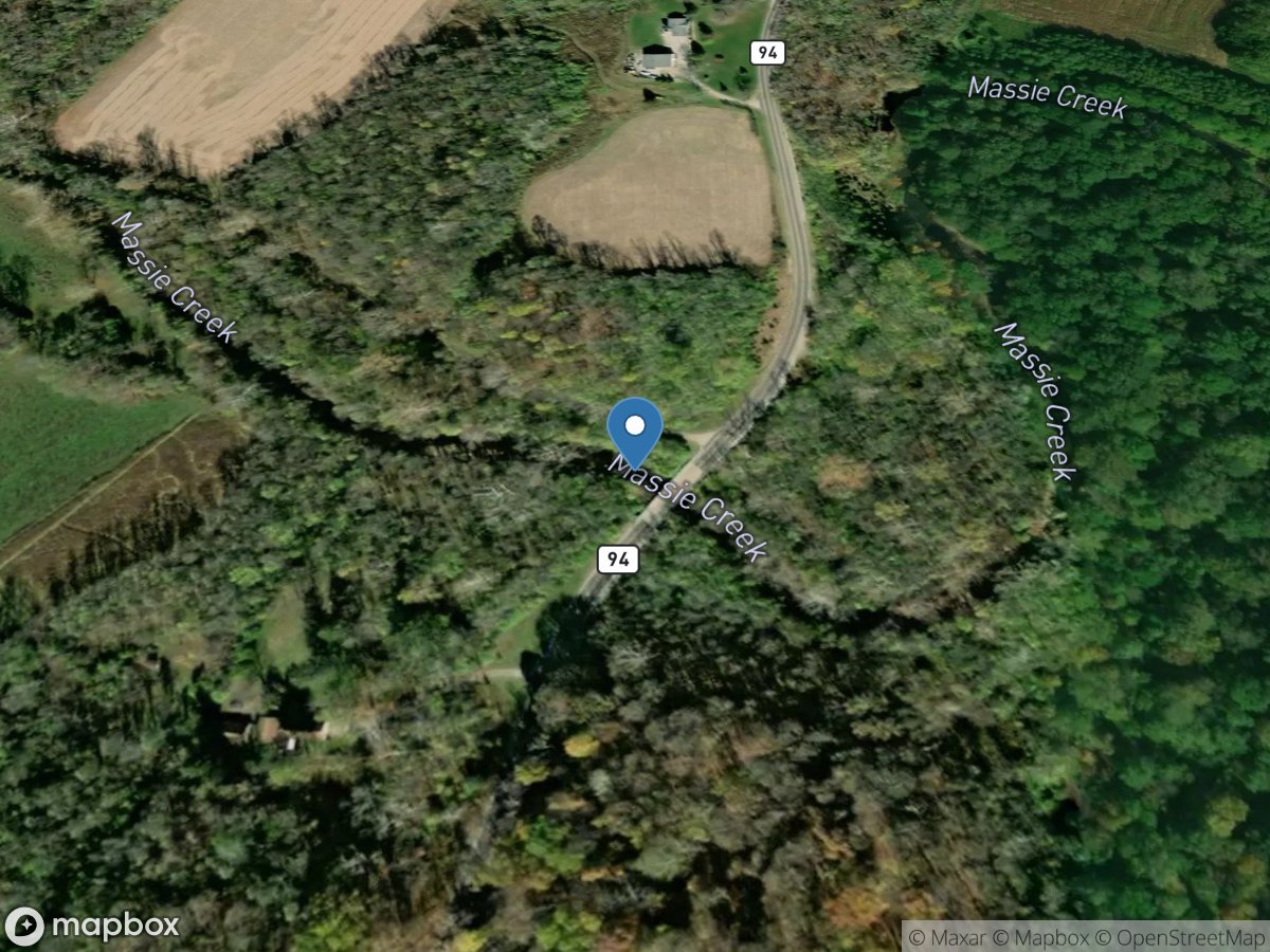 Massies Creek at Wilberforce OH location