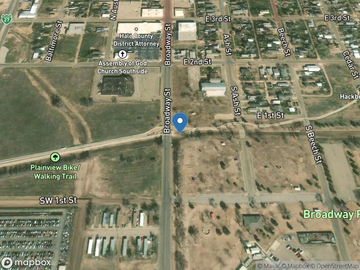 Running Water Draw at Plainview, TX location